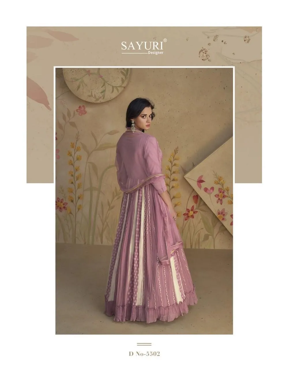 Sayuri Floral 2 - 5502 Sayuri Floral 2 - 5502 - Image 1